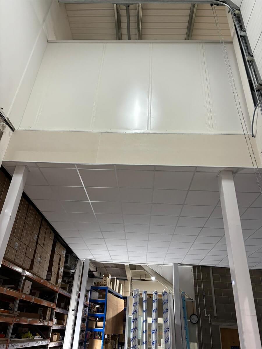 fire-rated mezzanine floor