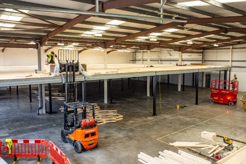Flexicovers Mezzanine Floor Installation